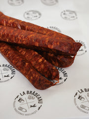 Cârnați porc-vită, semiafumați