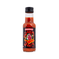 Guava Lava: Sos iute ( TMS galben,25% ananas,35% guava)