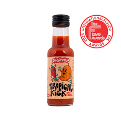 Tropical Kick: Sos iute (Jalapeño,30% mango,20% papaya)