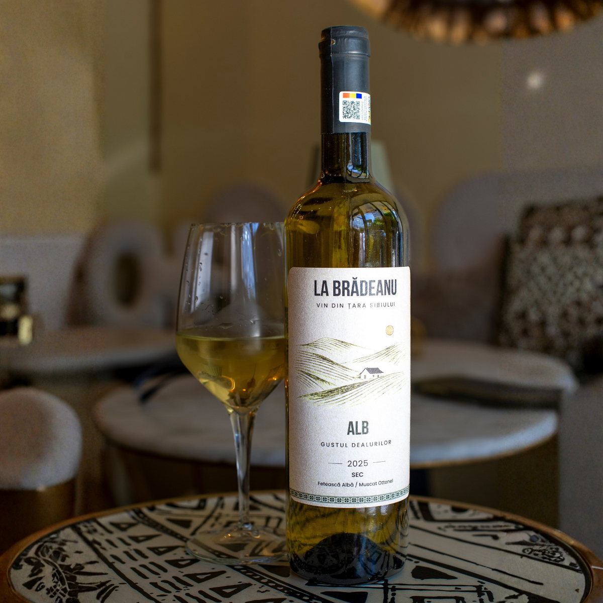 Vin alb sec La brădeanu