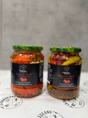 Murături asortate (gogoșar, conopidă, ardei)