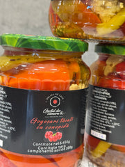 Murături asortate (gogoșar, conopidă, ardei)