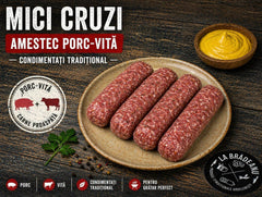 Mici cruzi - Amestez porc-vită (6 bucăți)